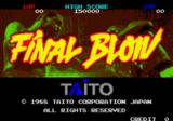 Final Blow (Mega Drive)